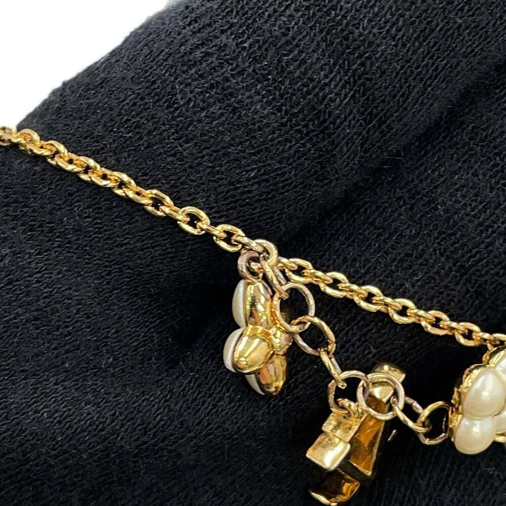 LOUIS VUITTON Gold Charm Bracelet - Picture 7 of 13